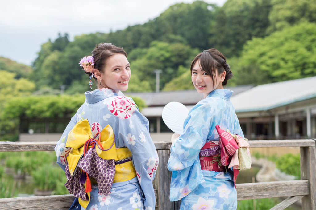 Kimono is a beautiful traditional Japanese clothing