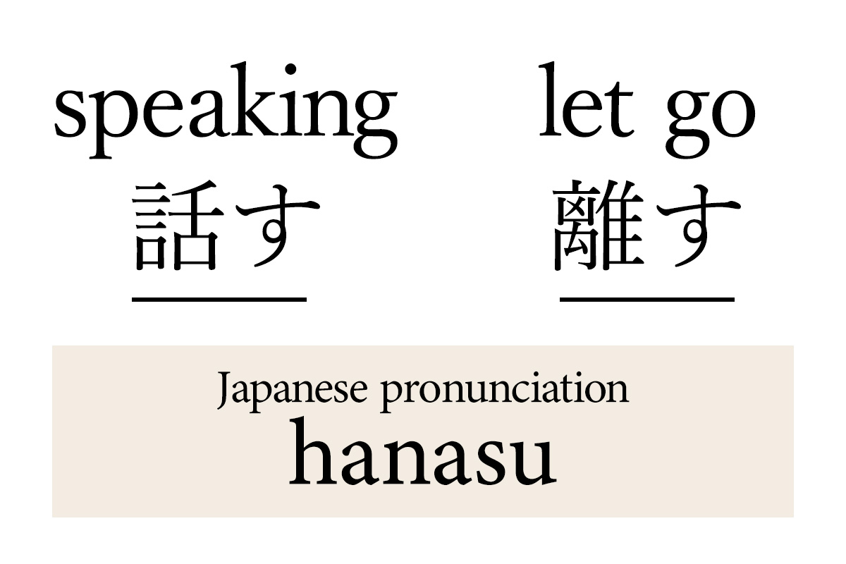 hanasu means