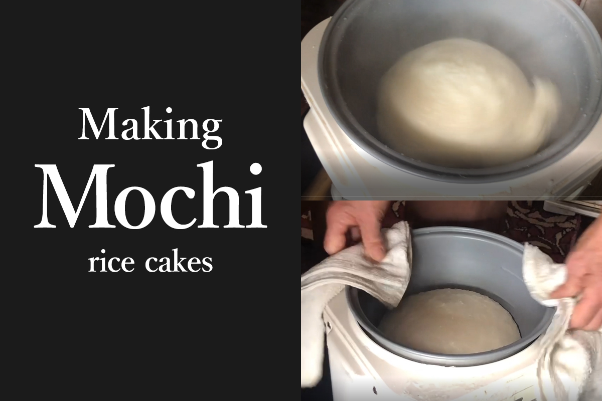 Learn how to make MOCHI with us! Mochi and Osechi Time! 