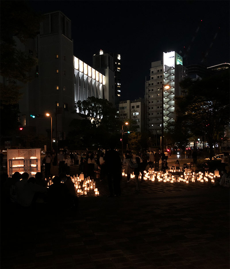 Candle night umeda osaka