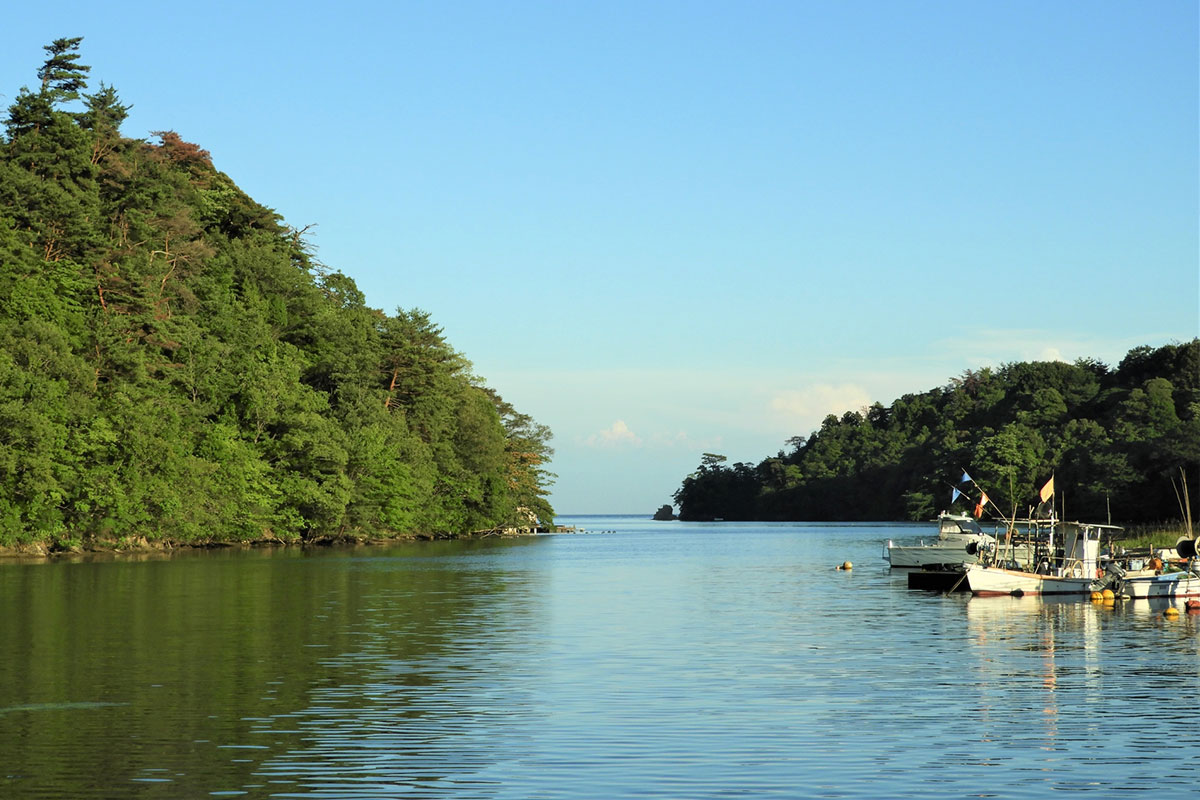 Noto Town, where Ika King is located, is a very natural place