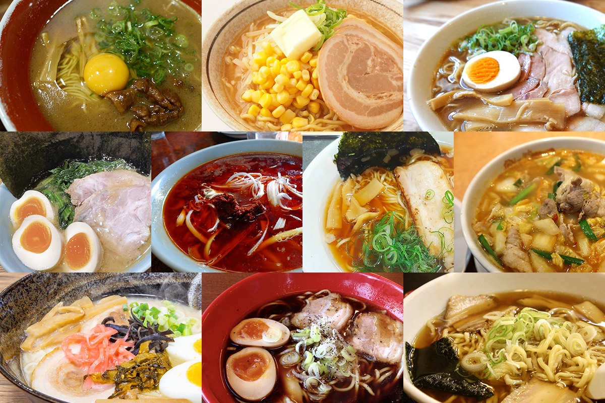 10 local ramen in JAPAN