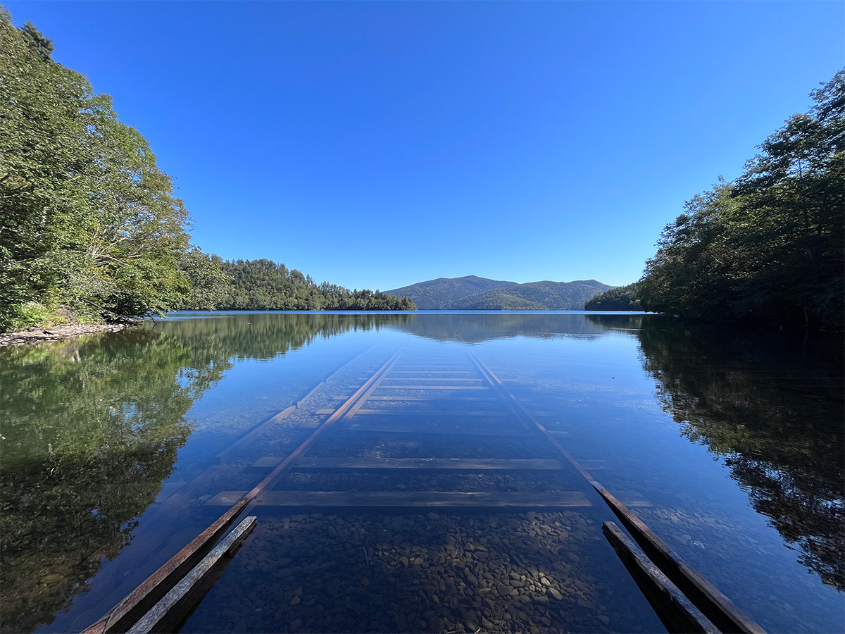 Lake shikaribetsu railway