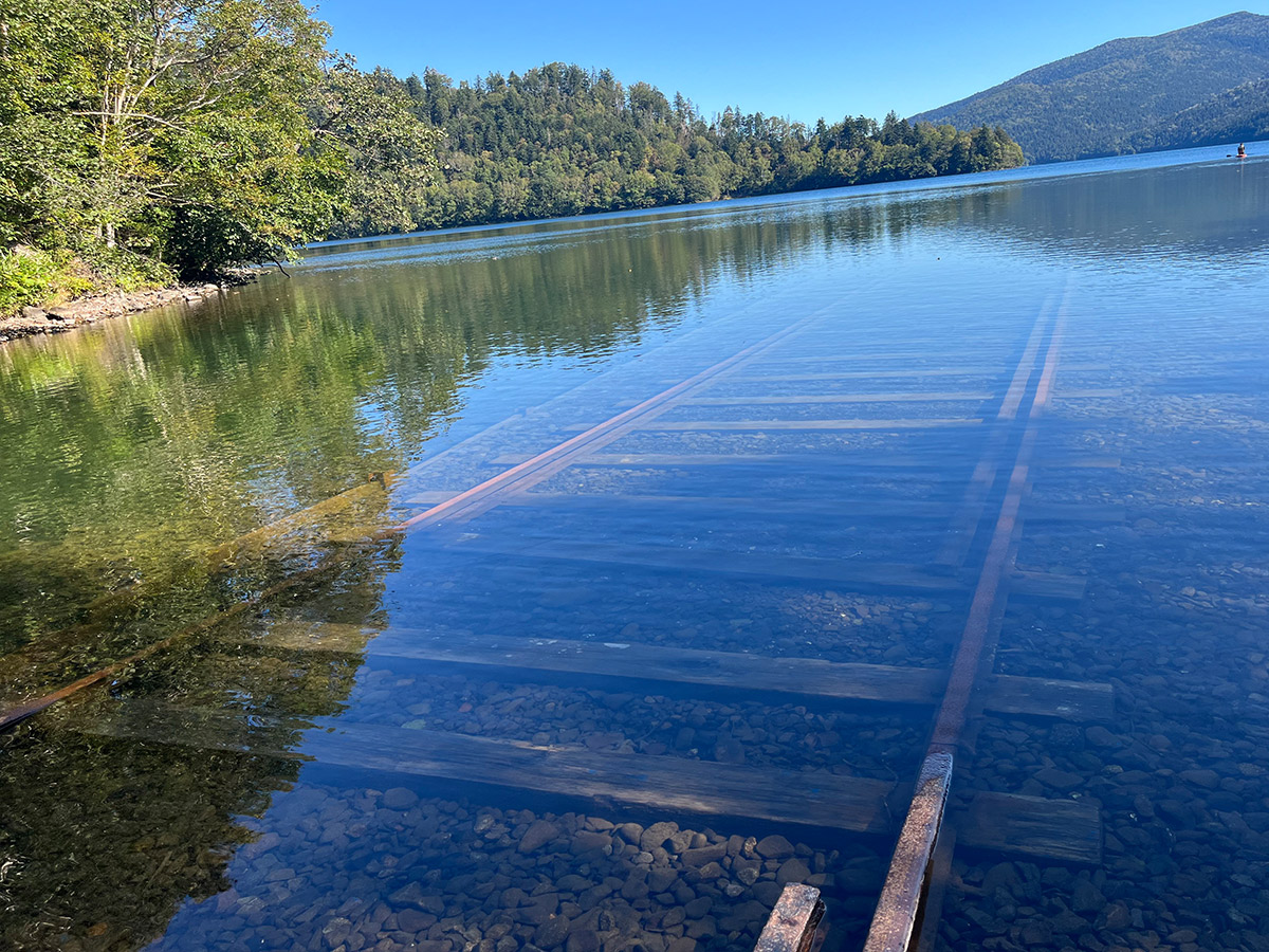 Lake shikaribetsu railway