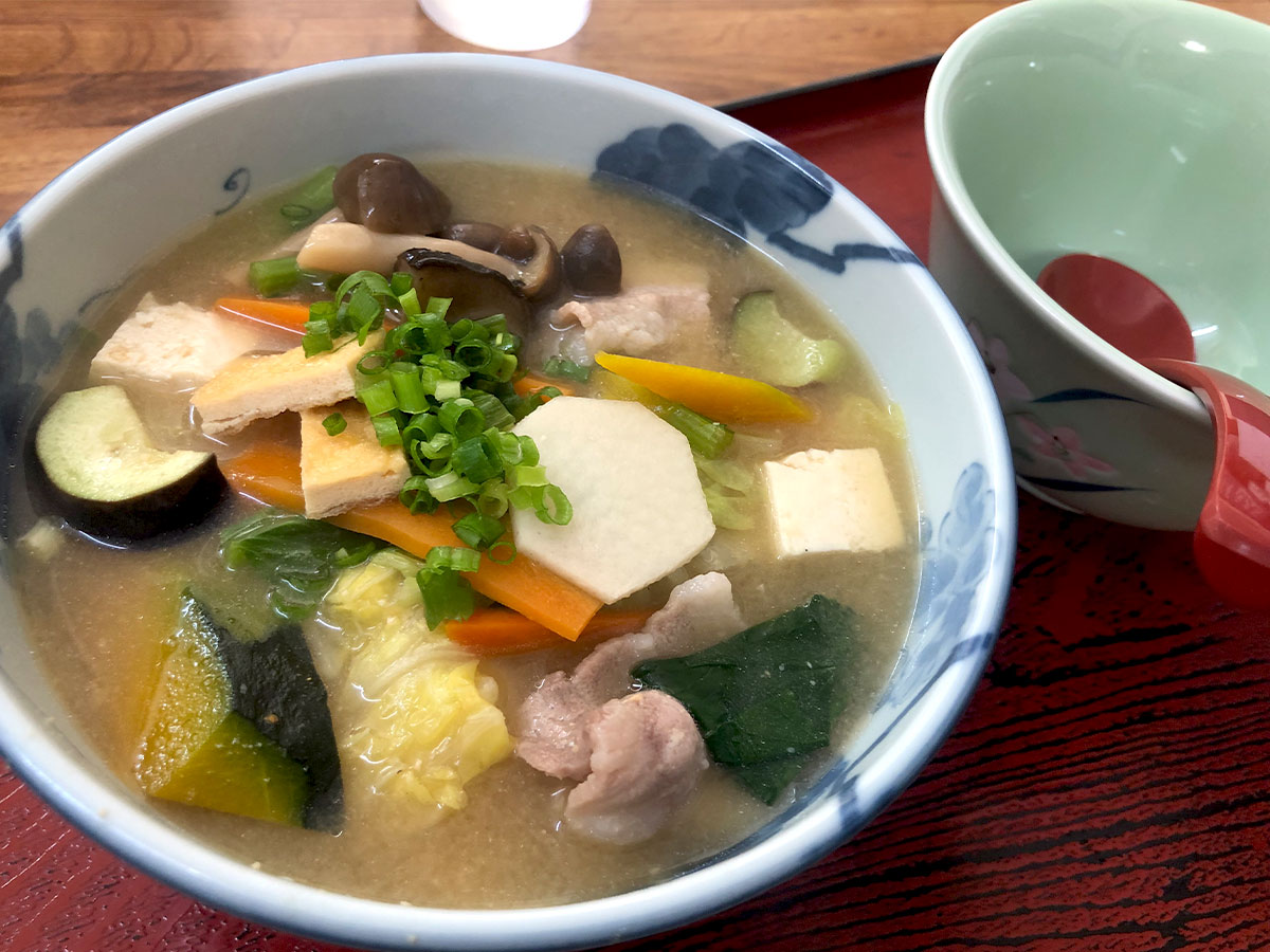 Dango soup