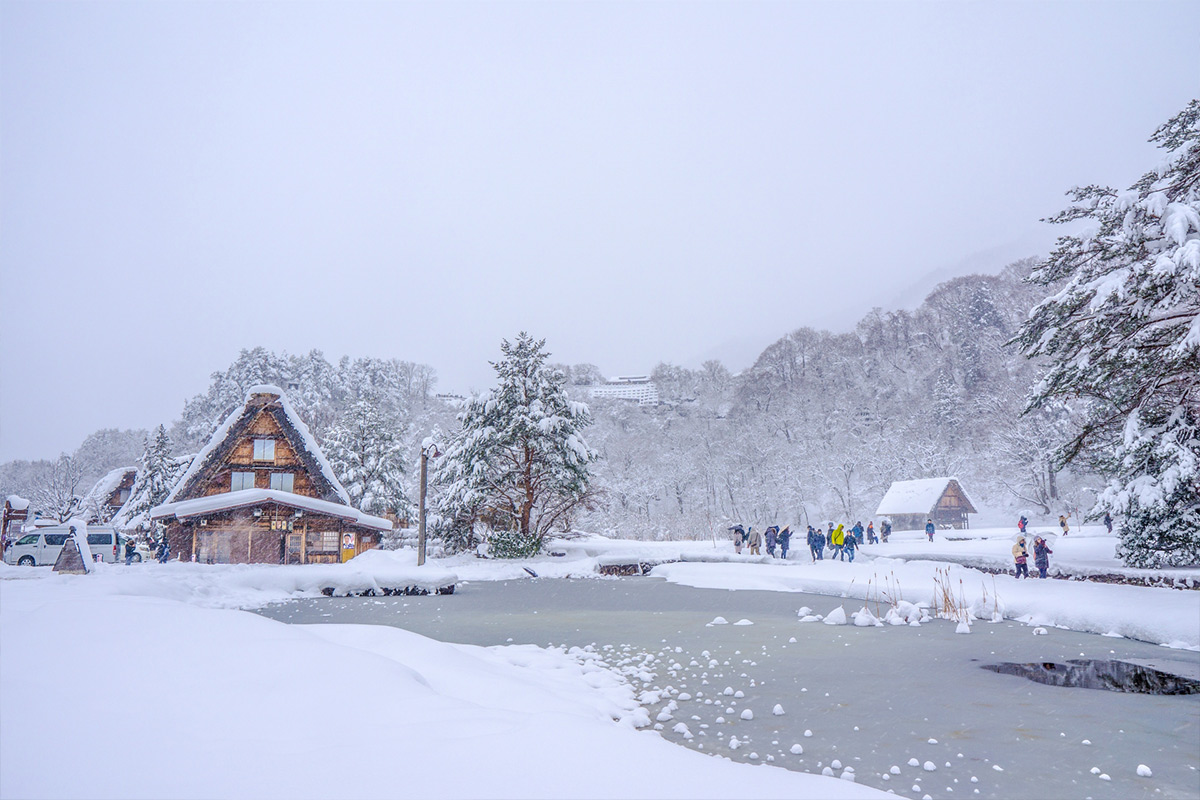 Shirakawa-go in Winter(Gifu)
