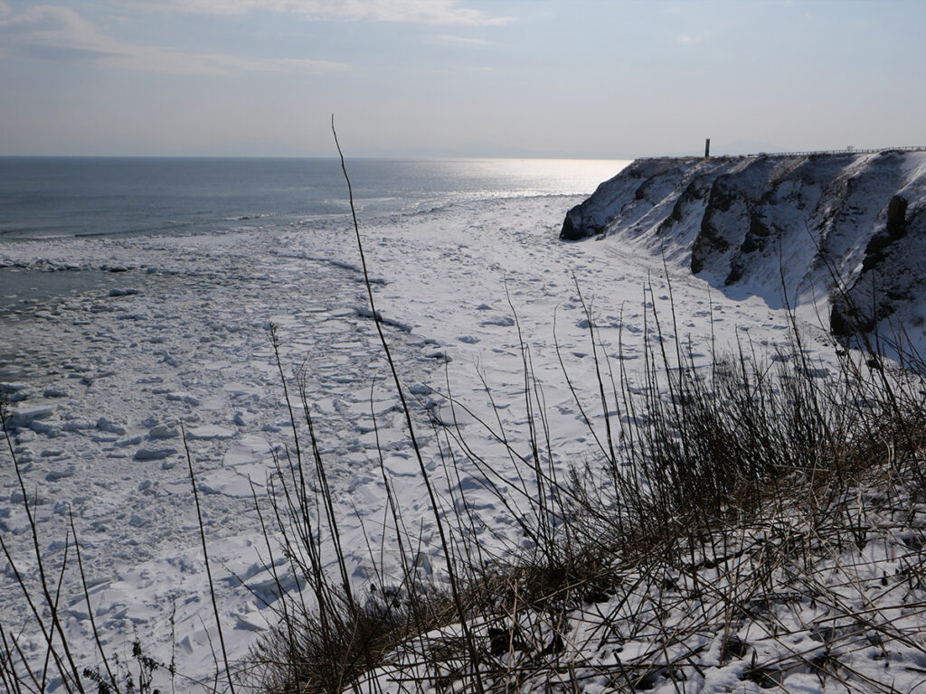 Hokkaido in winter is a silver world