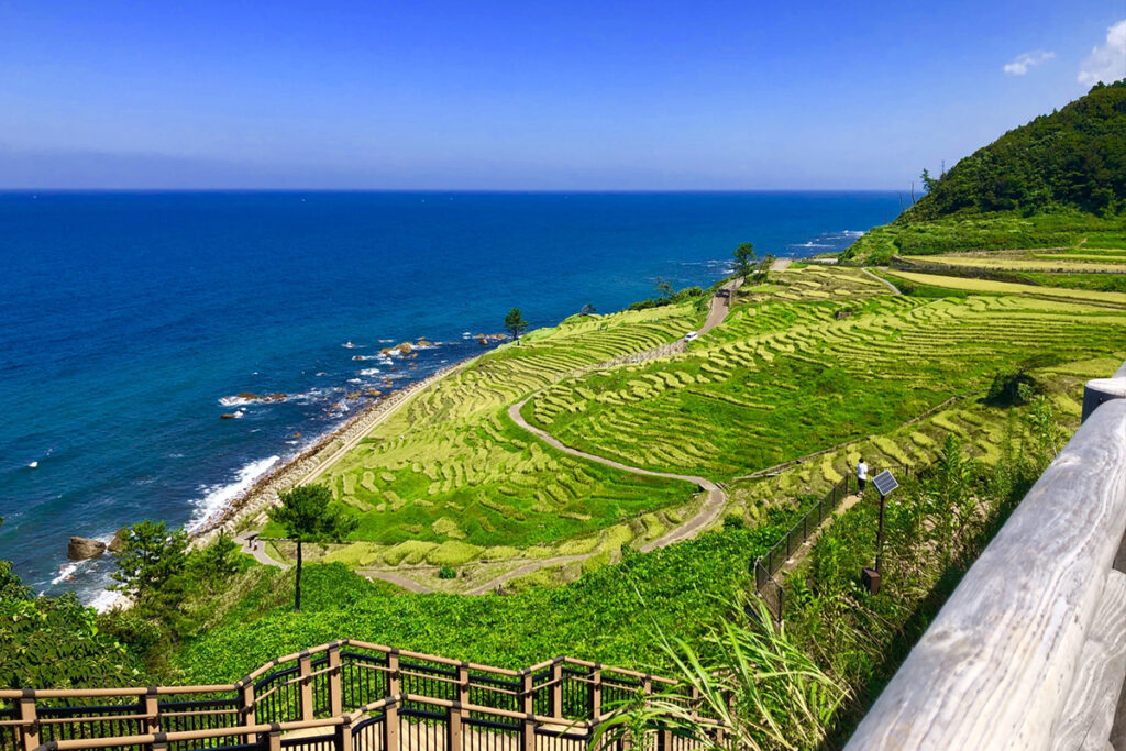 Incidentally, in 2006, the then Japanese prime minister visited the area and praised it, saying, "It's a spectacular view, a spectacular view".