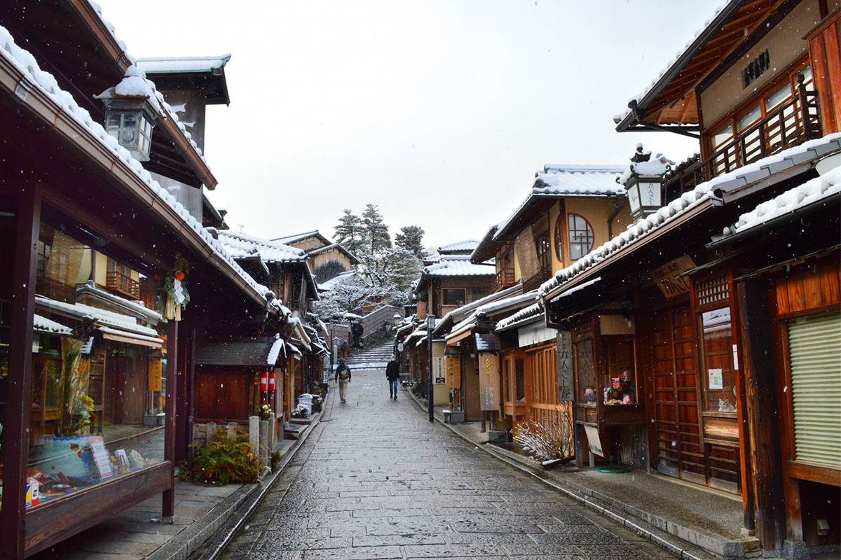 How is Kyoto in winter?Climate and highlights of the area.