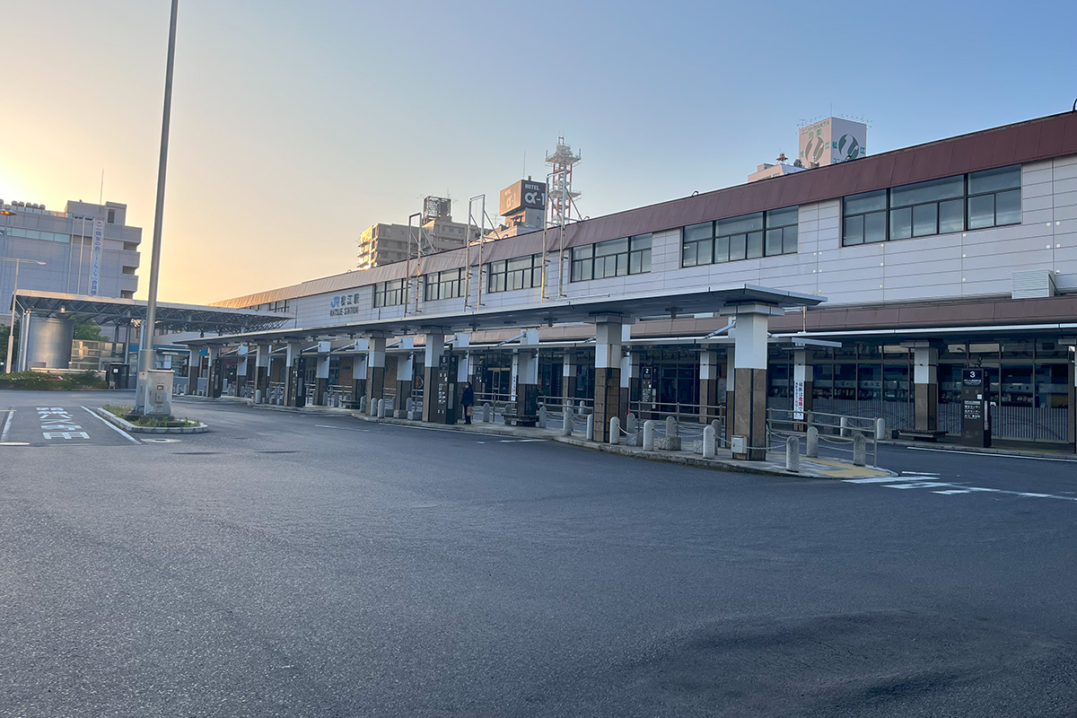 This time, I boarded an overnight bus from Osaka and first went to a place called Matsue in Shimane Prefecture.