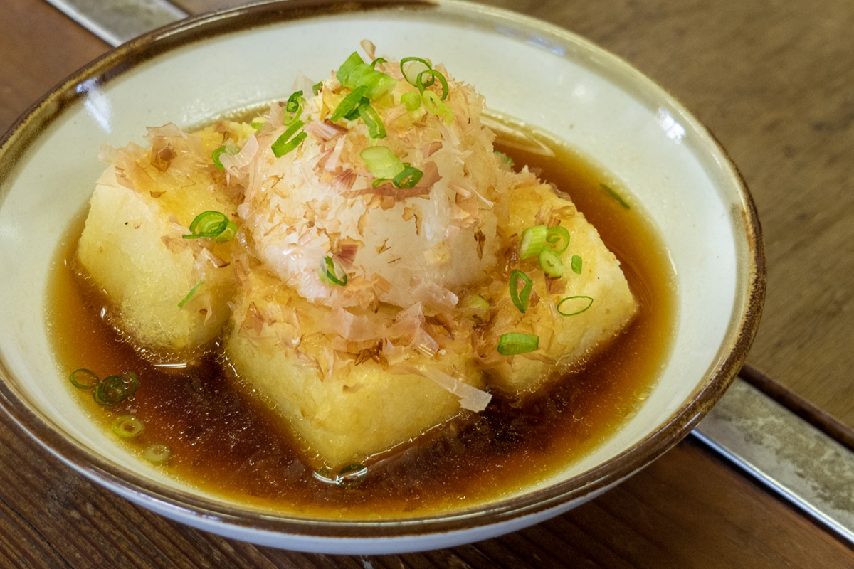 Agedashi Tofu (deep-fried tofu)