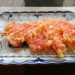 Red ginger tempura