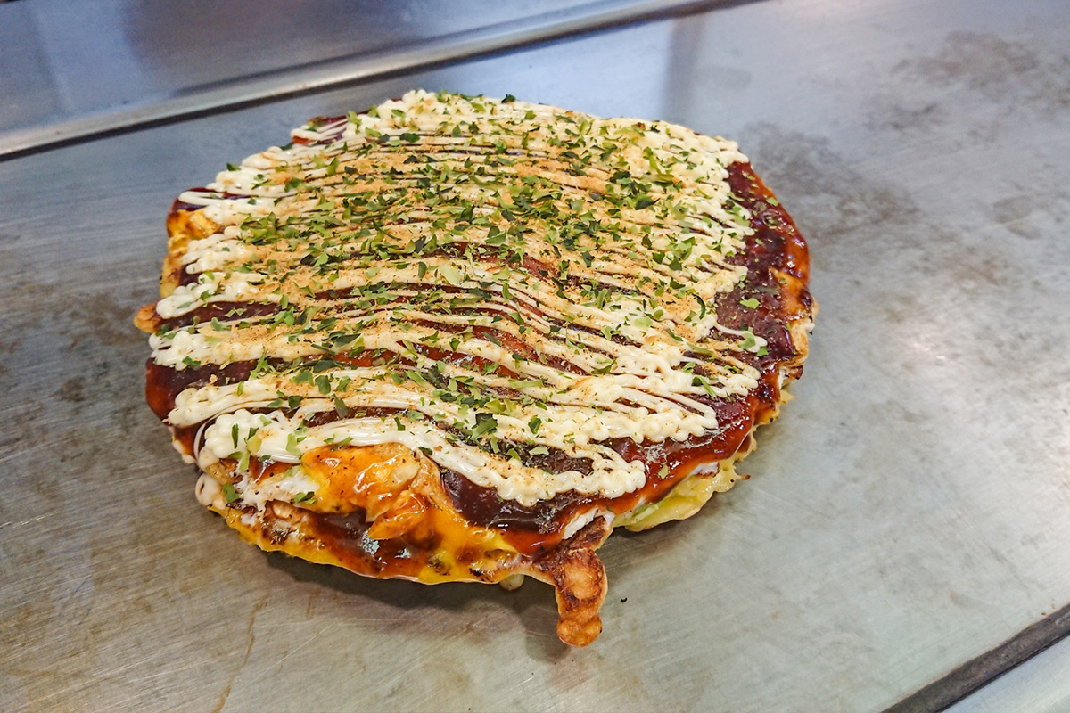 [Osaka's standard food] Okonomiyaki
