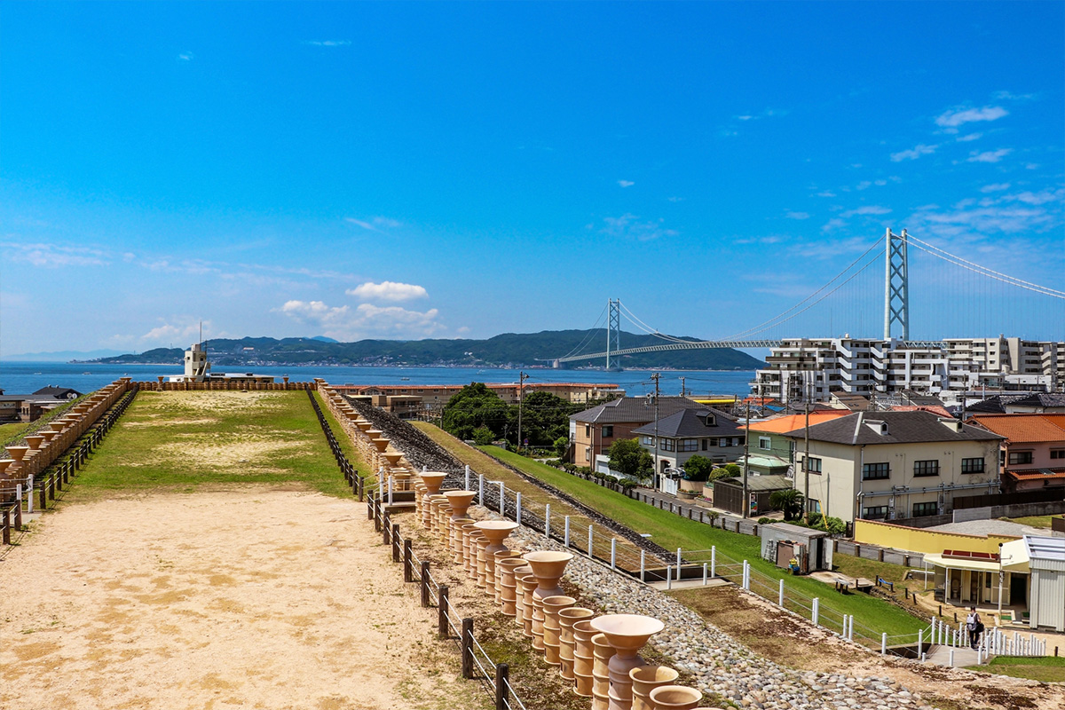 Goshikizuka burial mound.