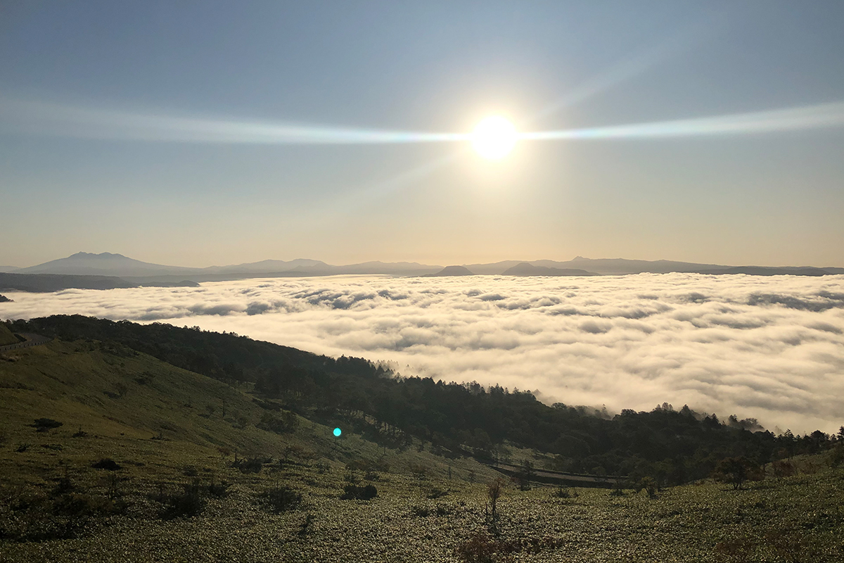 Go to Lake Mashu to see the sea of clouds