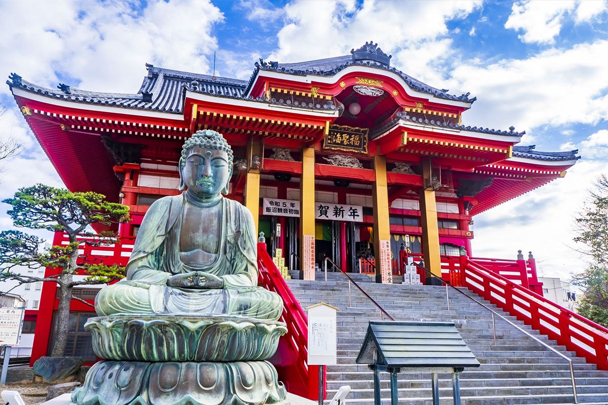 Iinuma Kannon Enpukuji Temple.