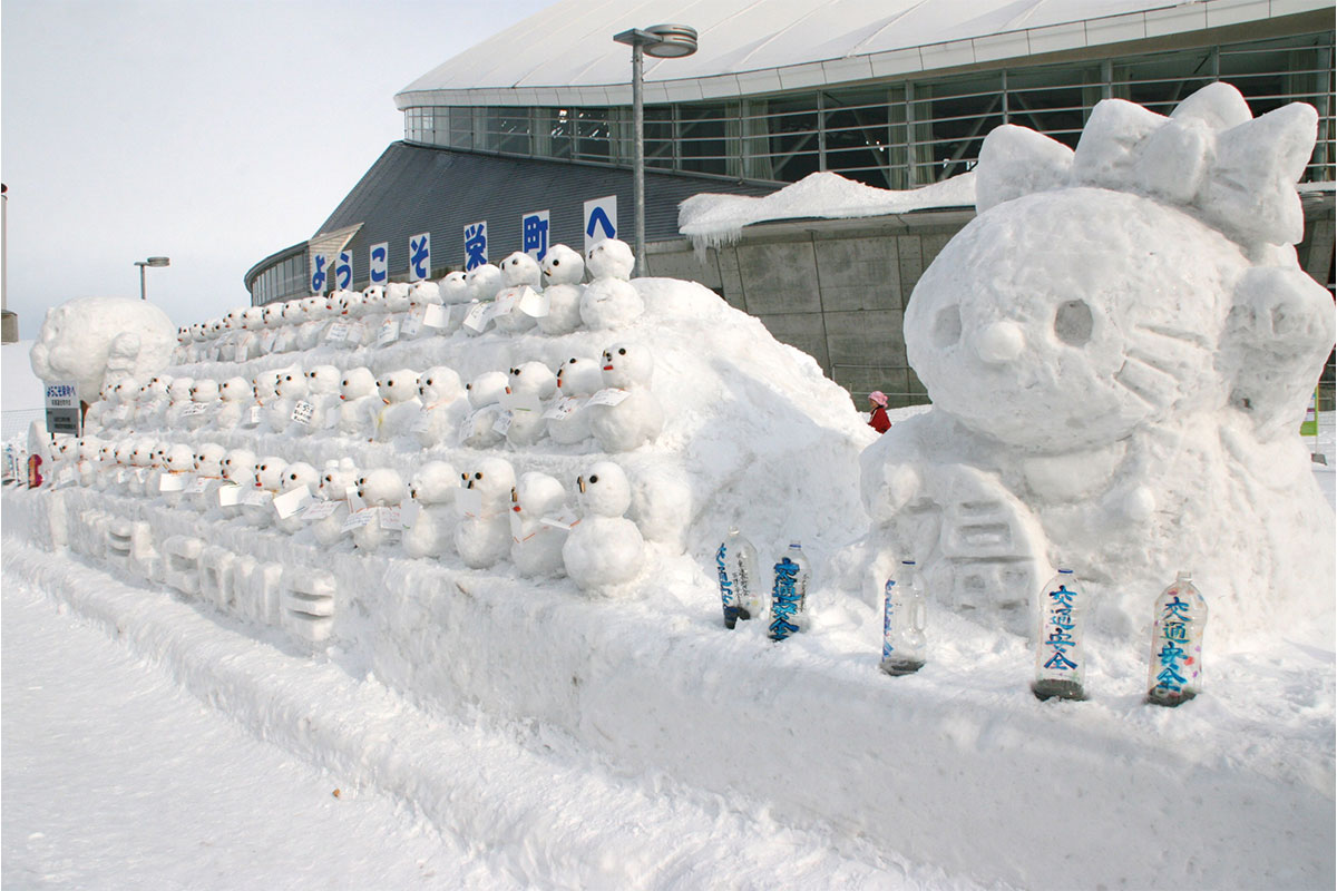 Sapporo, a city of snowfall, is a highlight of the city's large snow festivals!