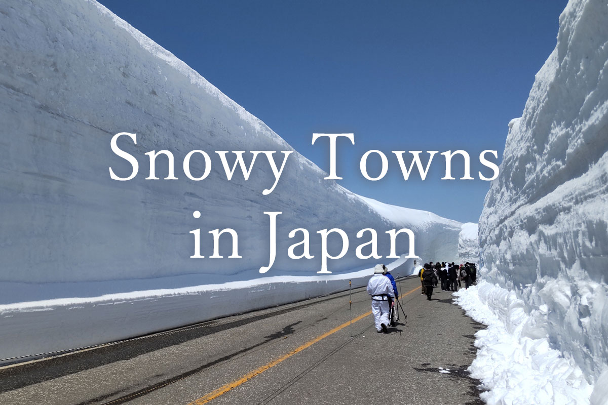 Snowy Towns in Japan