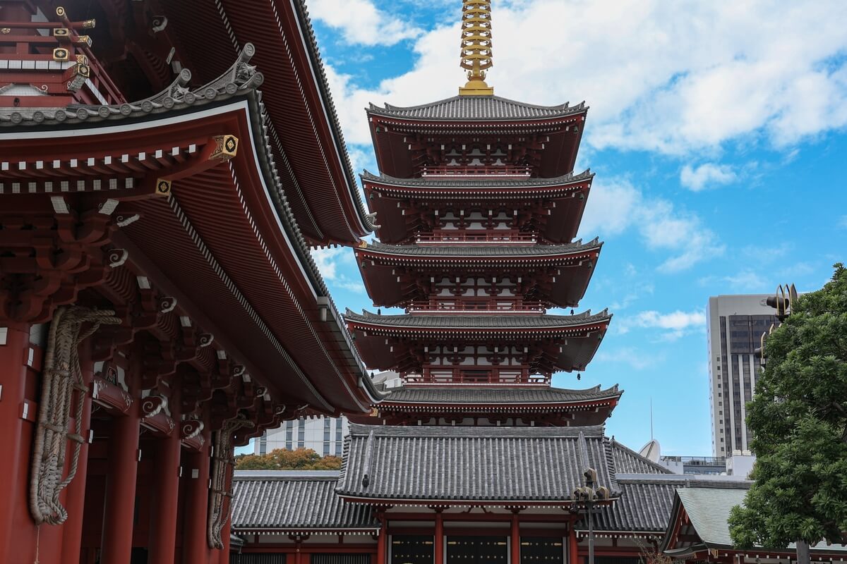 Beginning of Sensoji Temple