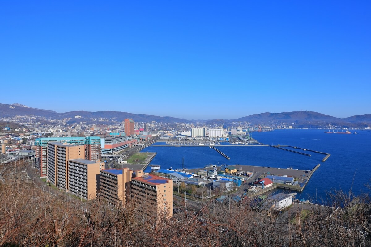 Otaru Port, which was the gateway to Hokkaido