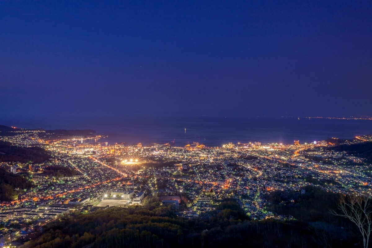 Night View from Mt. Tengu, Otaru