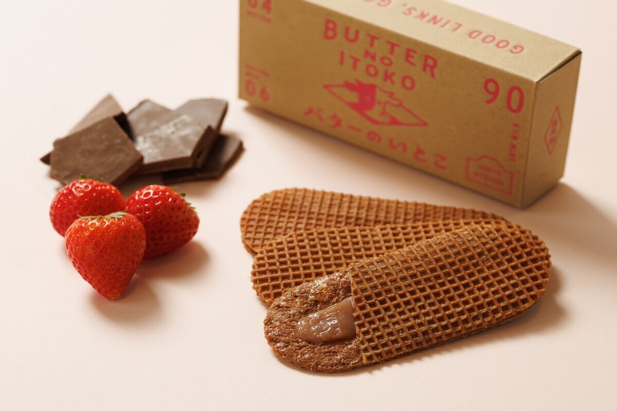 Butter no Itoko(Butter's cousin) Strawberry chocolate / GOOD NEWS TOKYO