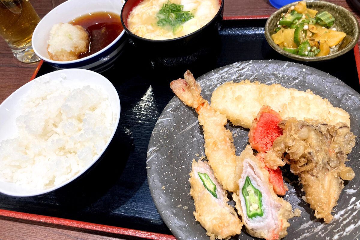 Hearty Tempura Set Meal