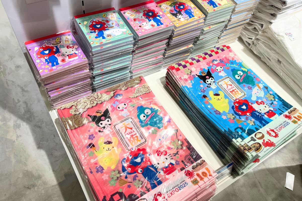 EXPO2025 Sanrio Characters A4 clear file