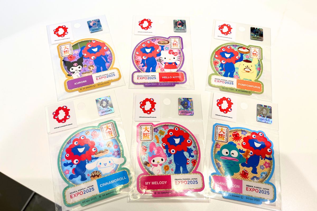 EXPO2025 Sanrio Characters Sticker S (6 kinds)