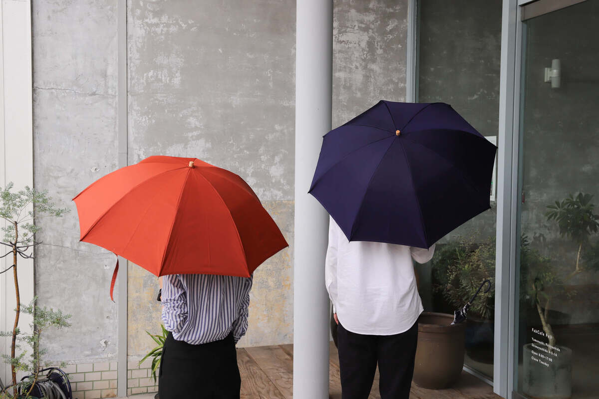 DAILY THINGS “FOLDLESS UMBRELLA” by Funakubo Orimono