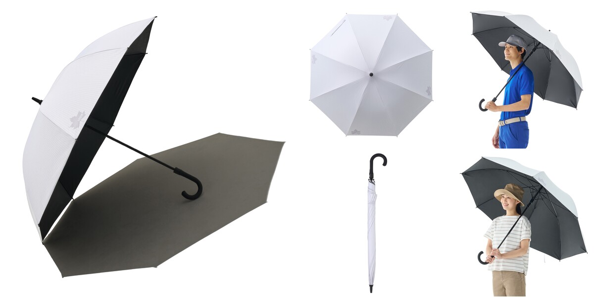 Logos “Solar Block Parasol (Rain or shine umbrella)”