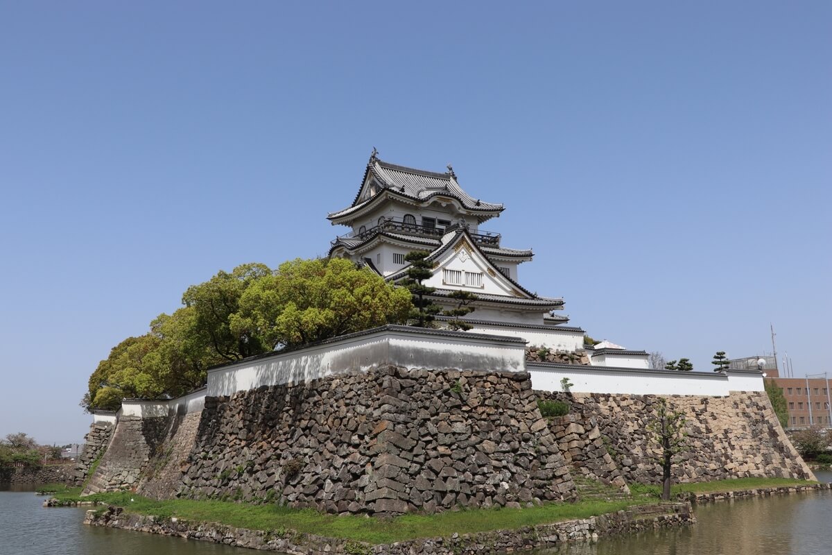 The construction of Kishiwada Castle was the beginning of Kishiwada