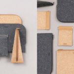 CleLe stationery made from sustainable, recycled leather