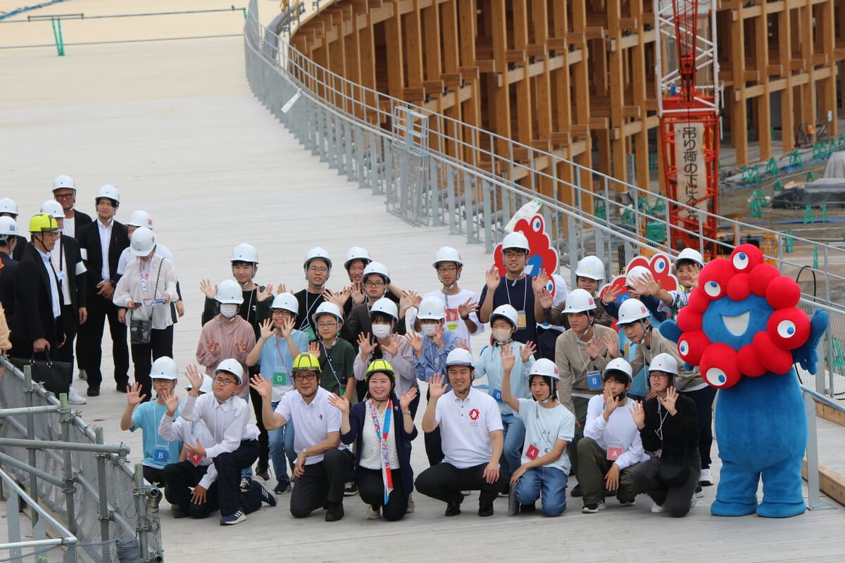 Report on the construction tour of Expo 2025 Osaka, Kansai