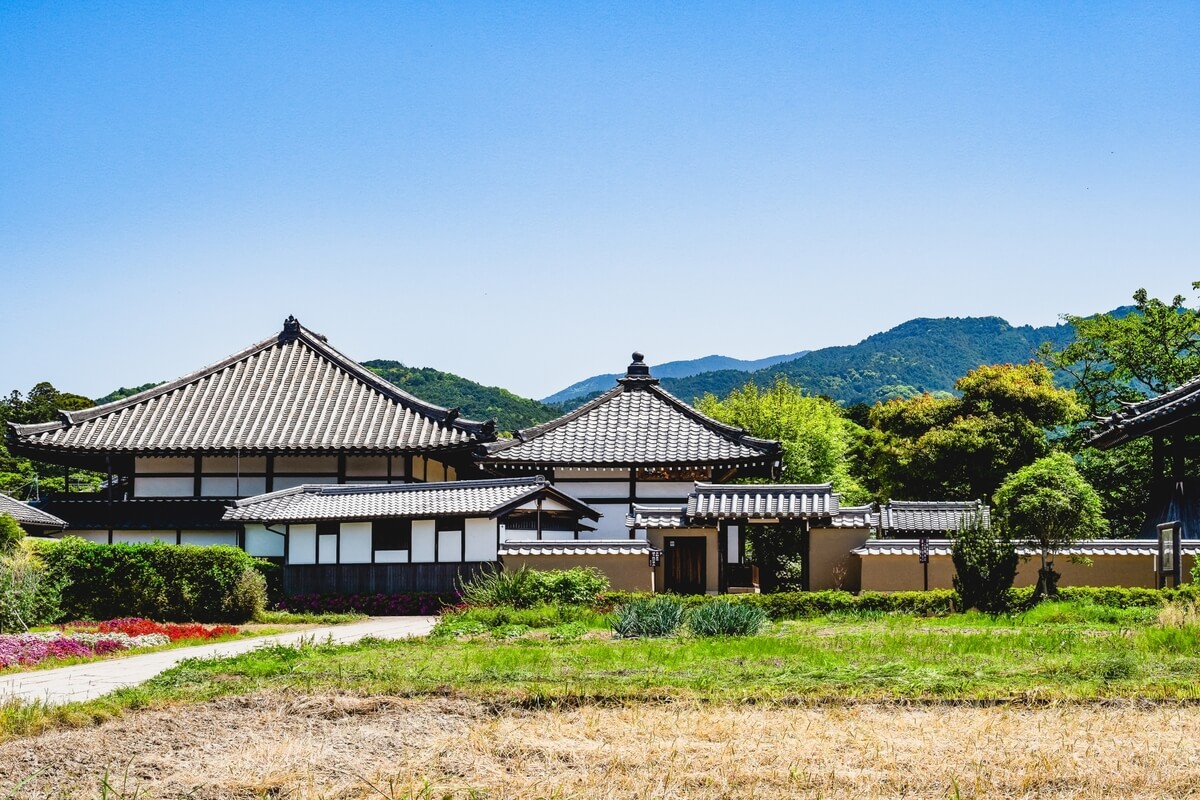 Asuka Village's Rural Scenery and Temples