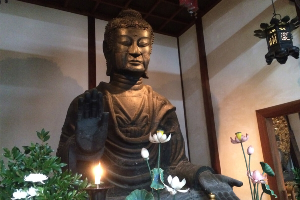 Asukadera Temple, the oldest temple in Japan