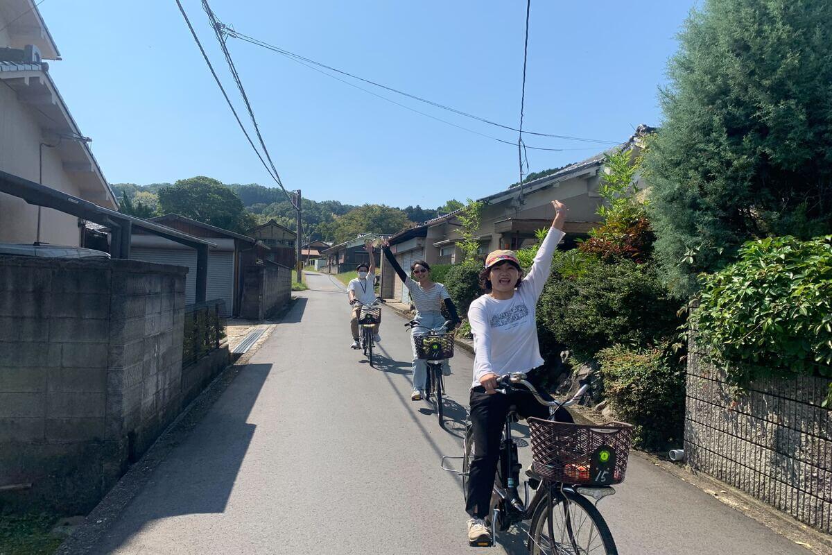 “sokoiko!Cycling” for a cycling tour to experience the history of Japan.