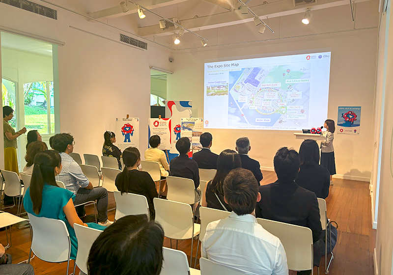 Expo2025 PR event at the Embassy of Japan in Singapore