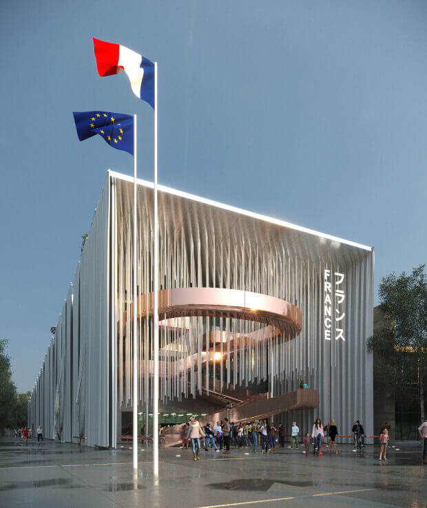 Pavilion in France