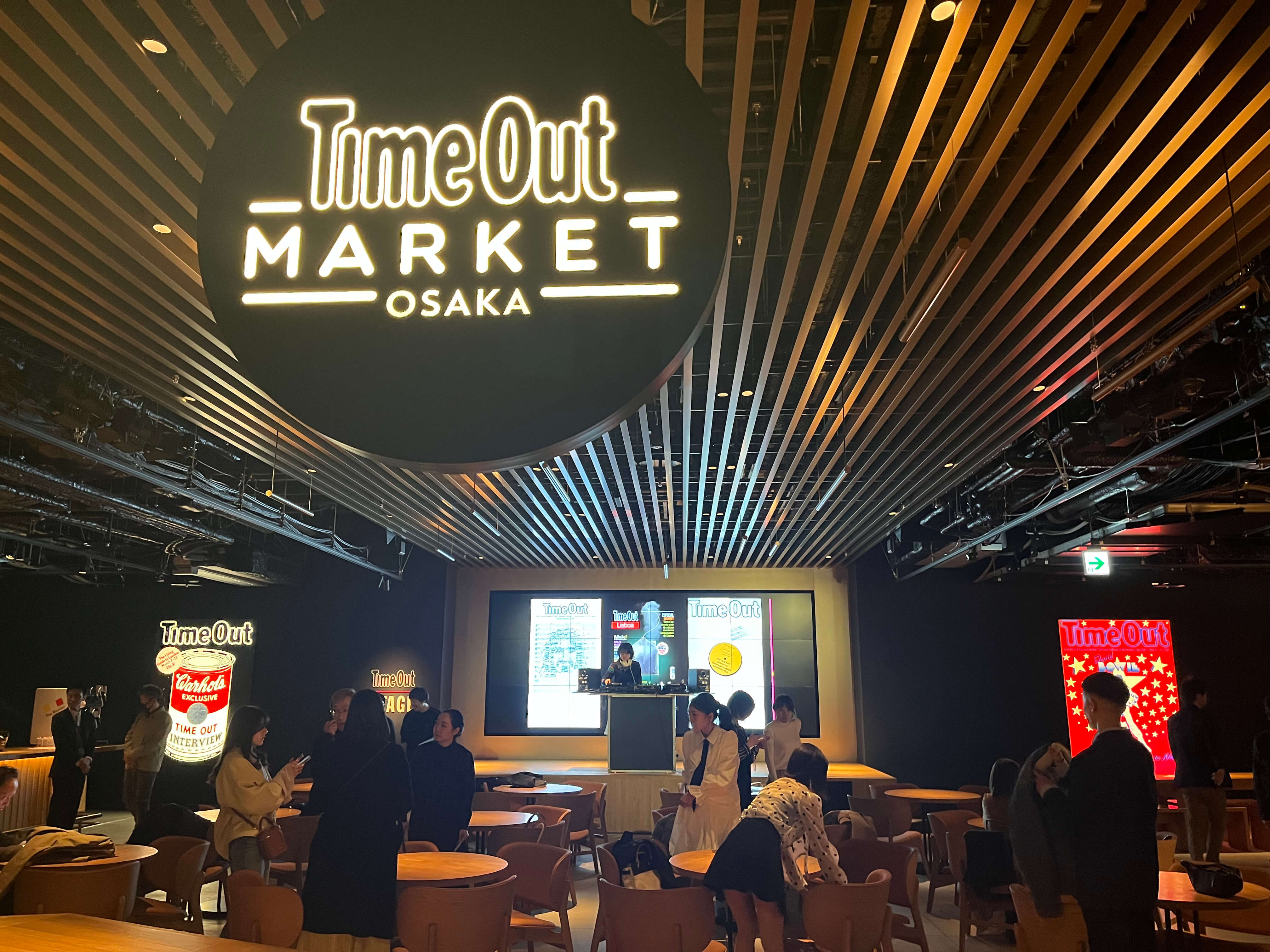 Time Out Market Osaka, an upscale food hall