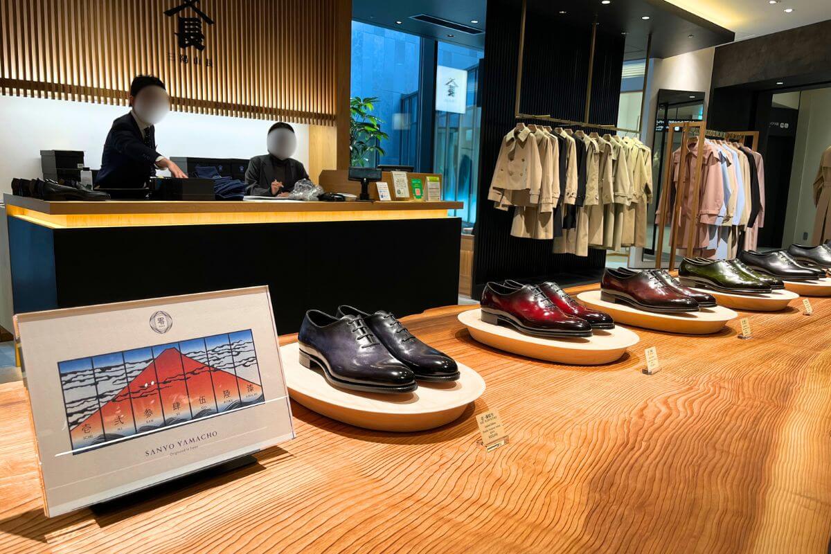 Sanyo Yamacho, a men's shoe brand from Japan