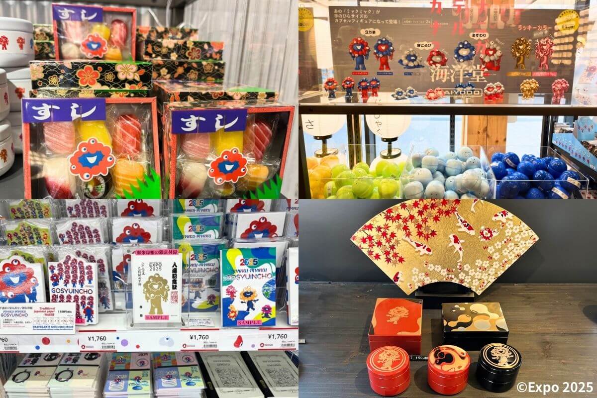 What souvenirs should I buy at Expo 2025 Osaka, Kansai?