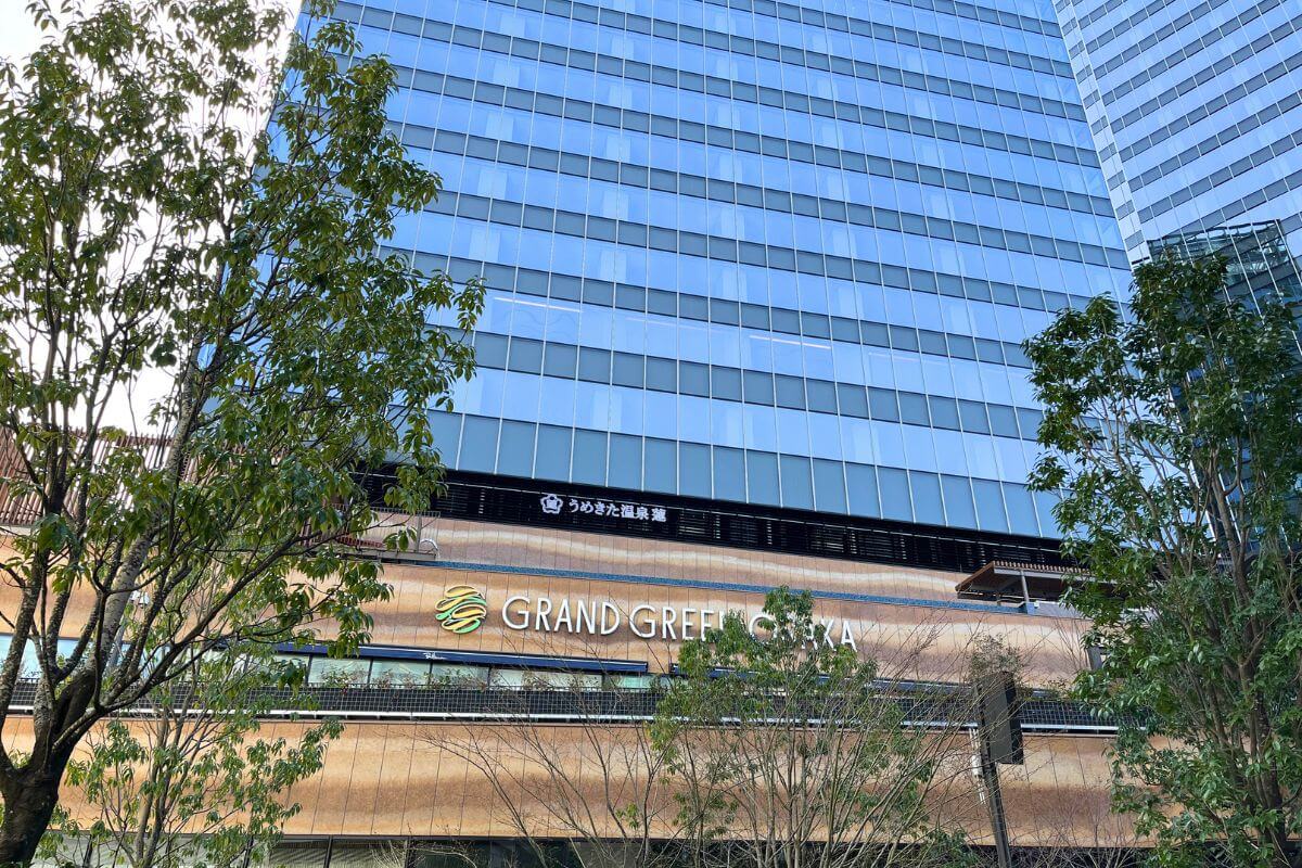 Grand Green Osaka, a large-scale commercial complex