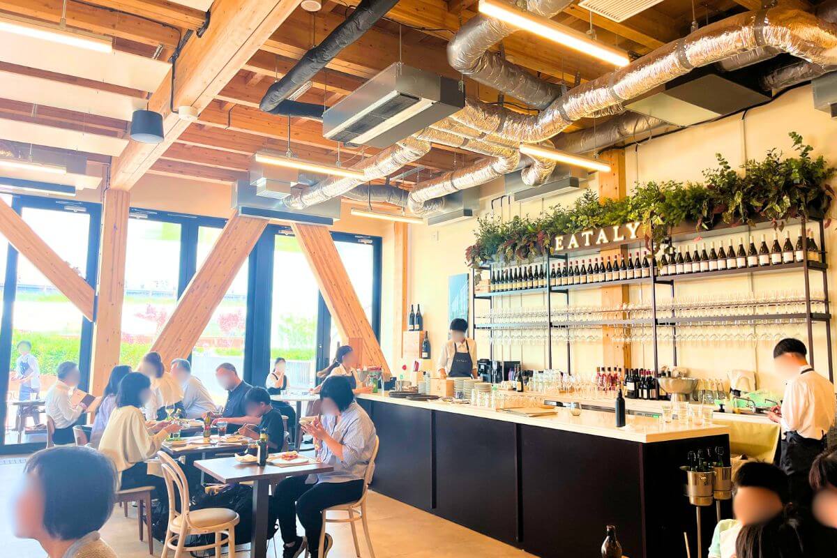 Restaurant at the Italian Pavilion