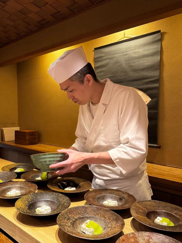 Chef Oyama of Godan Miyazawa