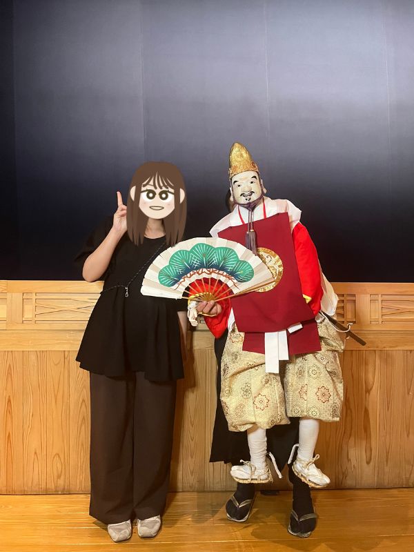 Commemorative photo with Ebisu-sama