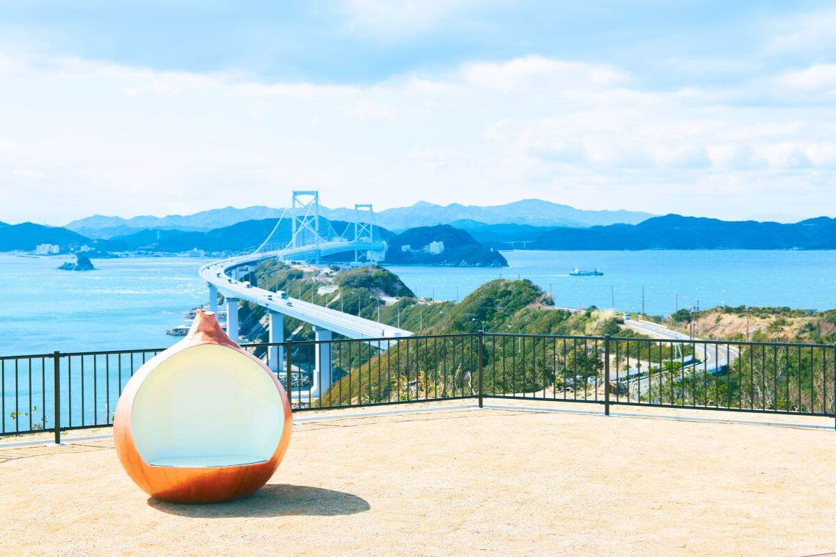 Spectacular view from Roadside Station Uzushio