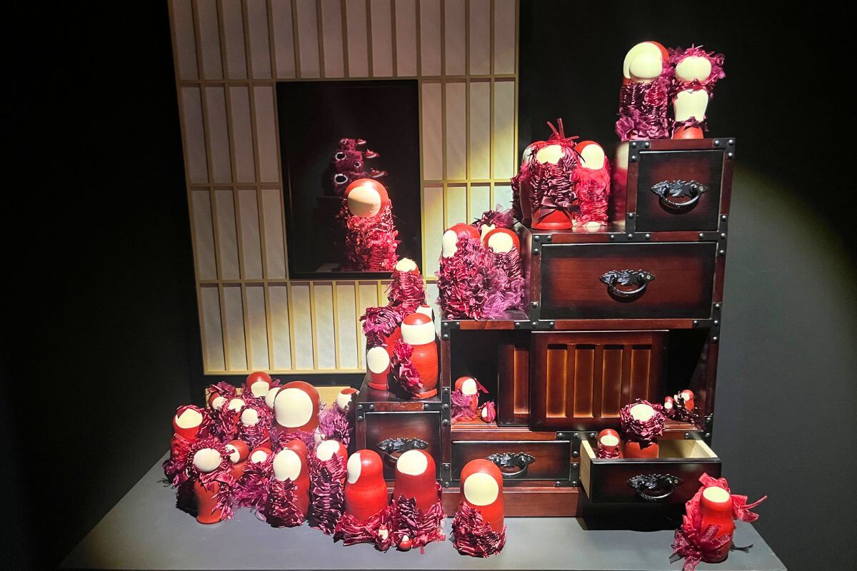 Bright Red Child's Nest 