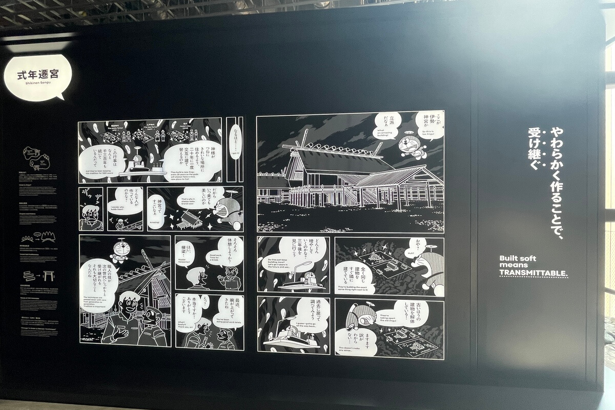 An Exhibition Navigated by Doraemon