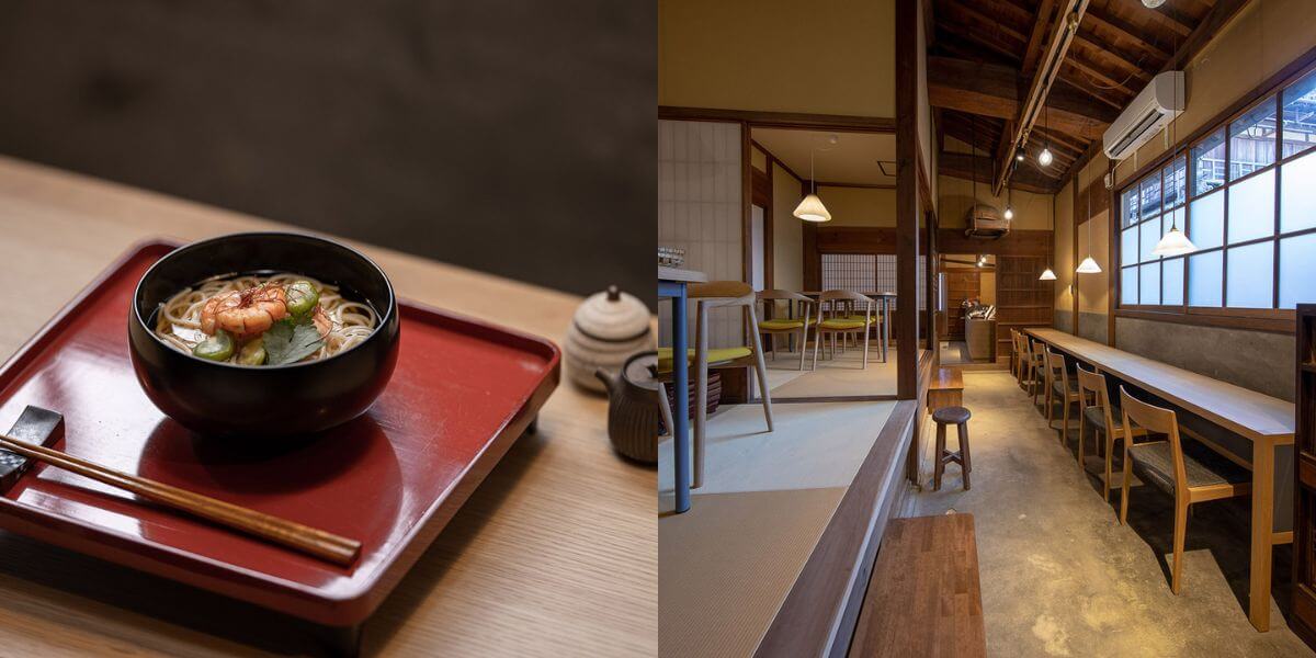 Handa Somen Restaurant, attached to the Orime Residence